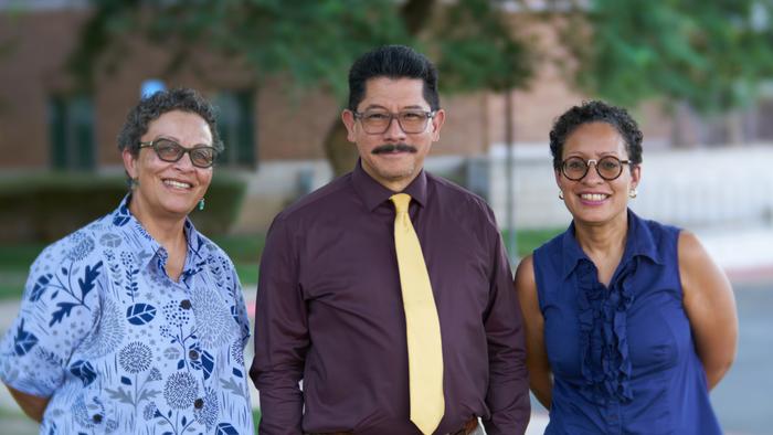 Michelle Porche, Pablo Joo, and Lisa Fortuna