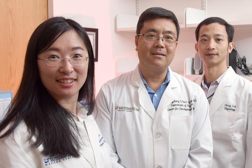 Dr. Jingjing Xie, Dr. Chengcheng "Alec" Zhang, and Dr. Zhigang Lu