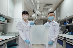 Breakthrough application of moisture-trapping film from NUS to reduce heat stress in personal protective suits