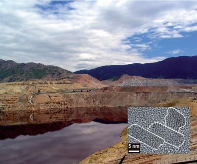 The Berkeley Pit in Butte, Mont., USA
