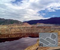 The Berkeley Pit in Butte, Mont., USA