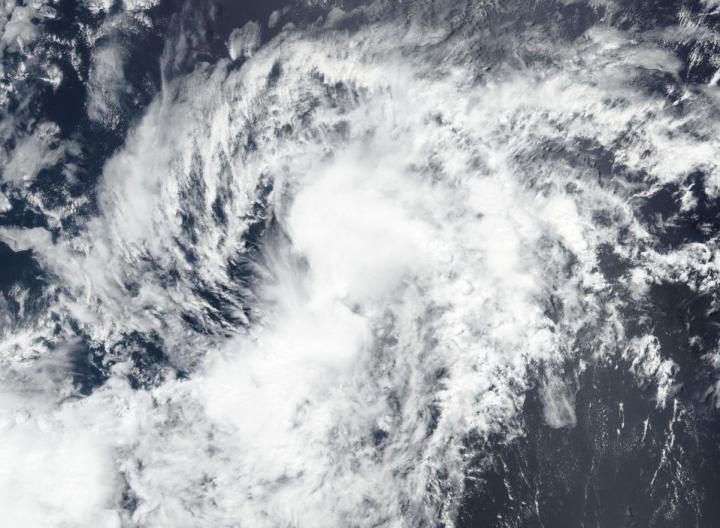 Suomi NPP image of Boris