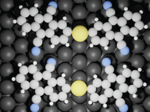 Gold atoms provide low-energy reaction route