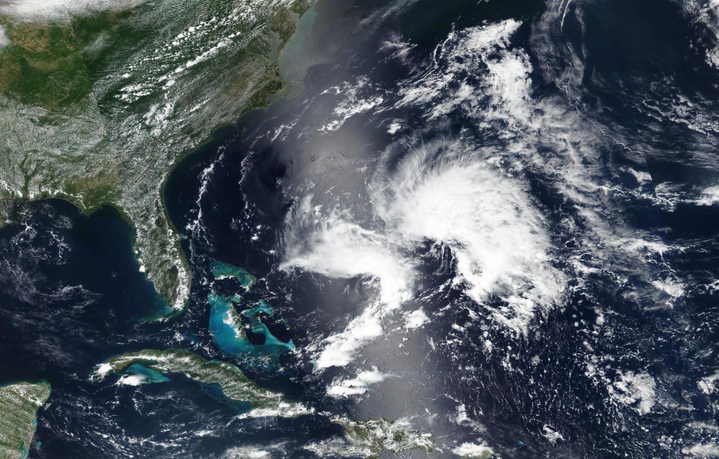 Suomi NPP Image of Andrea