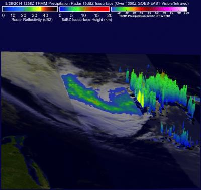 TRMM Image of Cristobal