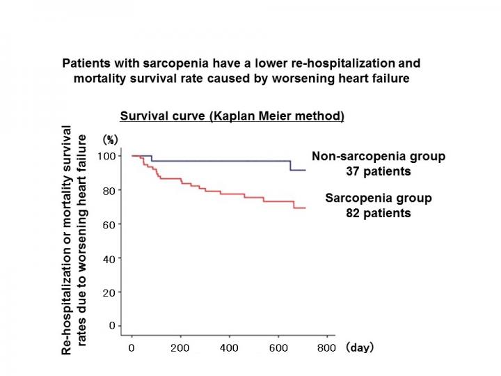 Heart Failure Survival Rates for Patients With and Without Sarcopenia