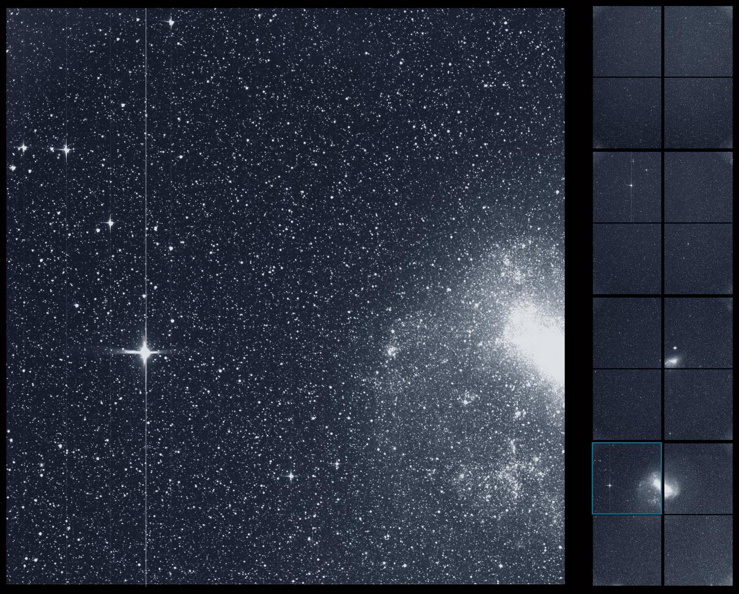 TESS First Science Image