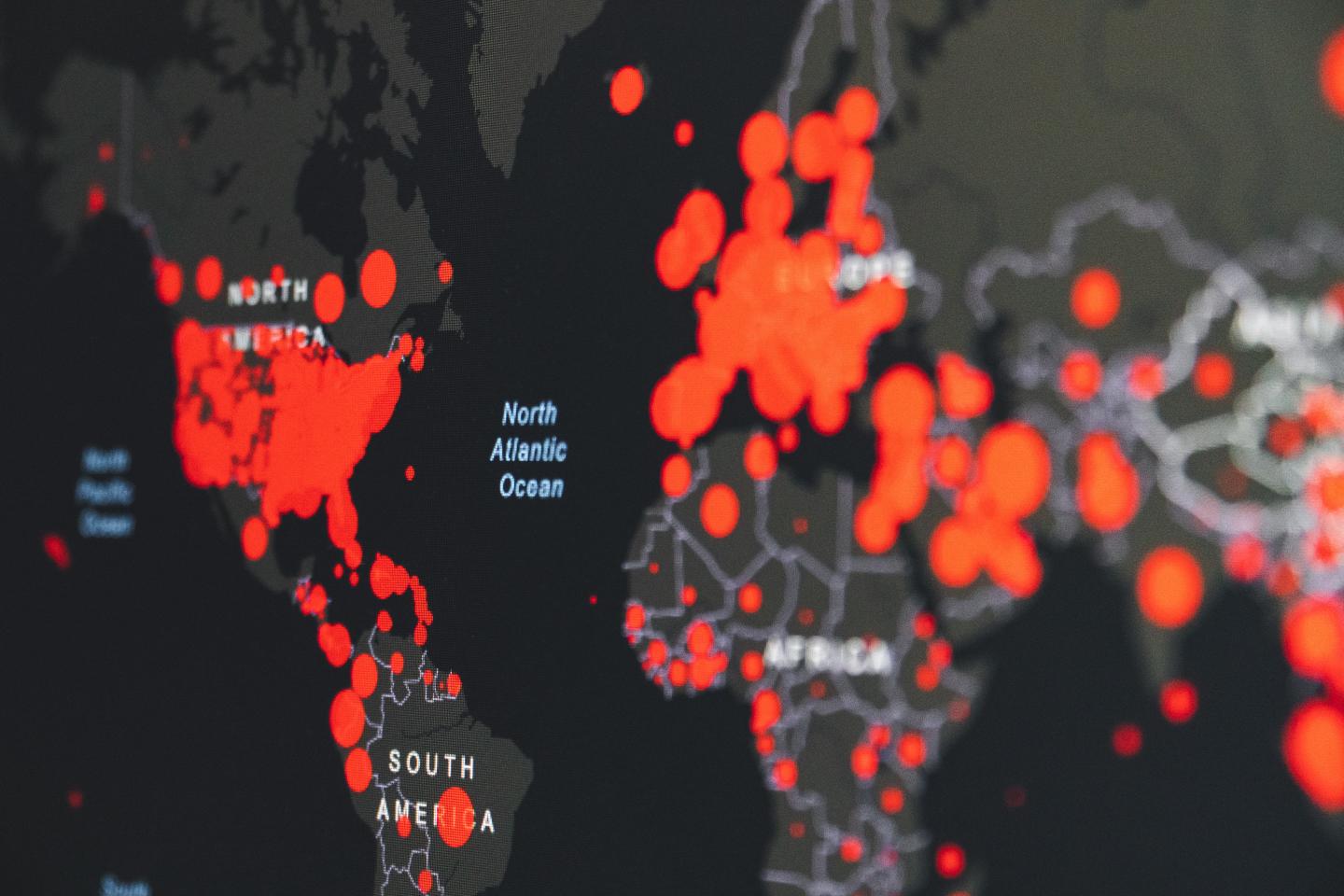 Global 'hot 'and 'cold' spots