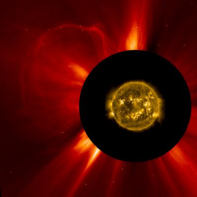 NASA's STEREO Satellite Sees Coronal Mass Ejection