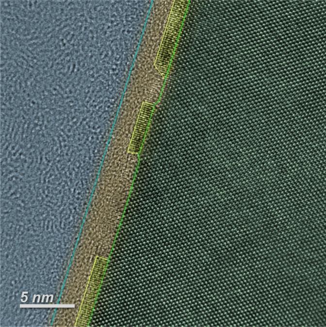 Microscopic Image of the GaAs/Fe3Si Interface