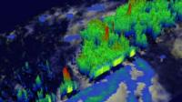 TRMM Satellite Flyby of Tropical Storm Sandy