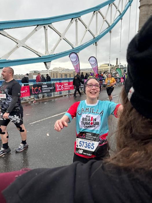 Camilla Hawkins running