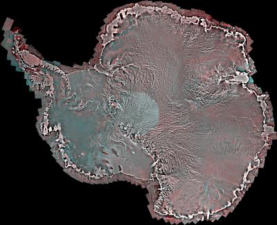 RADARSAT-2 Antarctica Mosaic Composite