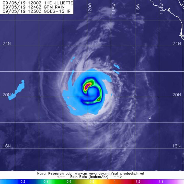 GPM Image of Juliette