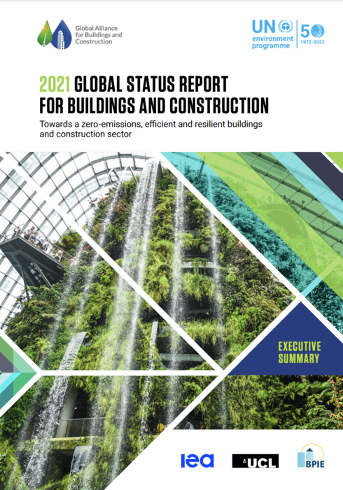 UN's 2021 Global Status Report for Buildings and Construction
