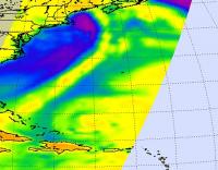 Aqua Satellite Microwaves Tropical Storm Otto