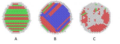Defect Patterns in DNA-Linked Crystals
