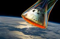 Space Capsule Reentry