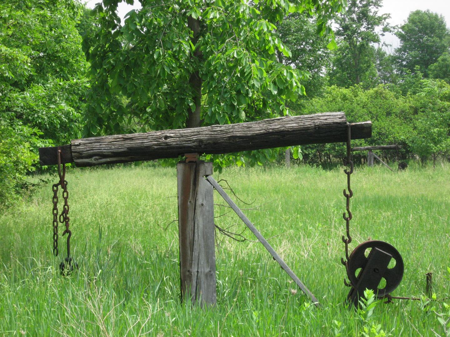 Late 1800S Oil Well Pump Jack