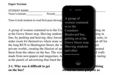 E-readers More Effective than Paper for Dyslexic Readers