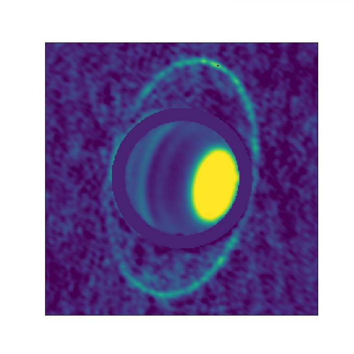 ALMA Images Heat from Uranian Rings