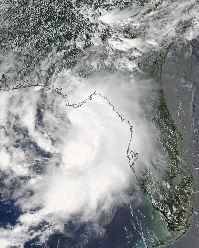 A MODIS-Eye View of Claudette
