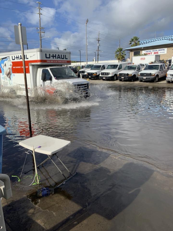 High tide flooding