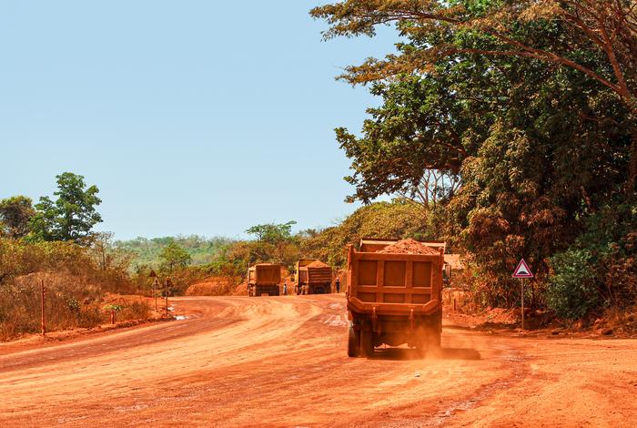 Trucks in Guinea