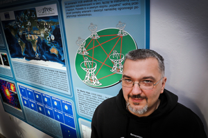 Dr Marcin Gawronski from the Institute of Astronomy at the Faculty of Physics, Astronomy and Informatics Nicolaus Copernicus University (Torun, Poland).