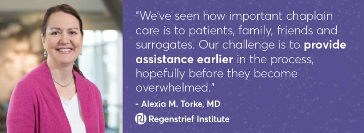 Regenstrief, IU Health Study Helps Chaplains Provide Proactive Care to Families in Crises