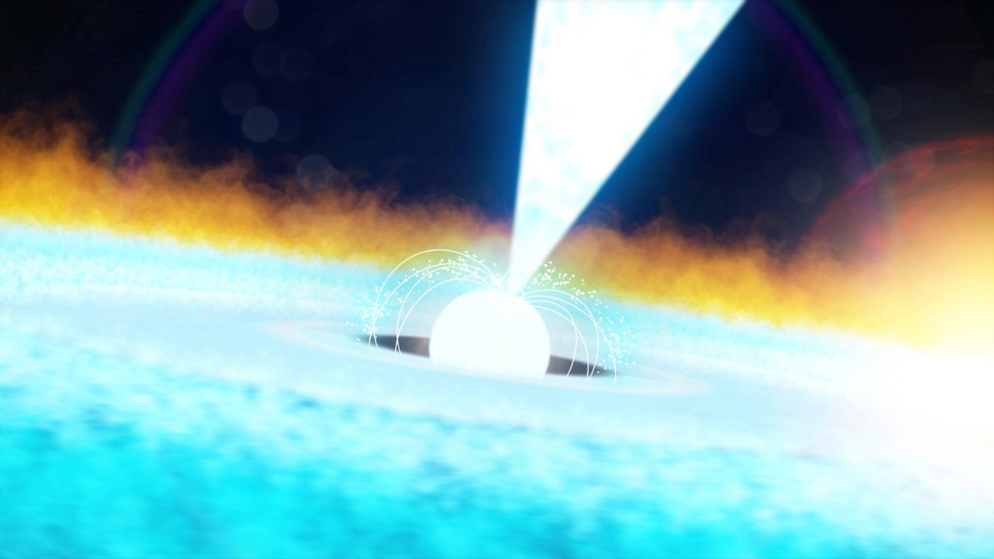 Illustration Depicting a Type I X-ray Burst