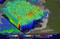 GPM 3-D Image of Powerful Storms Over Oklahoma
