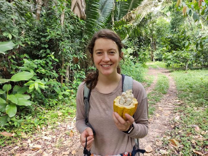 Holly Brabazon in Belize