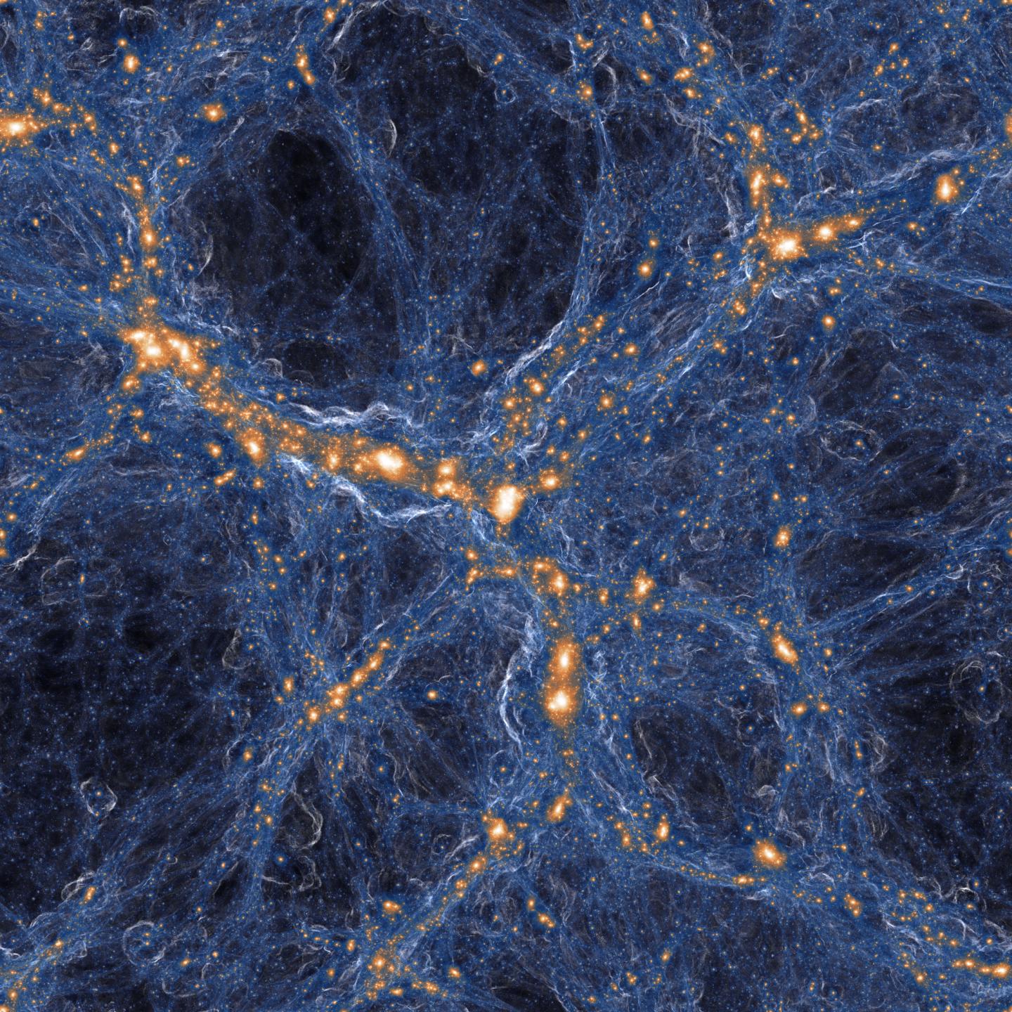 Simulation of Galaxies and Gas [IMAGE] EurekAlert! Science News Releases