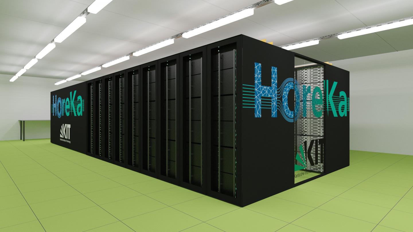 the Karlsruhe supercomputer HoreKa