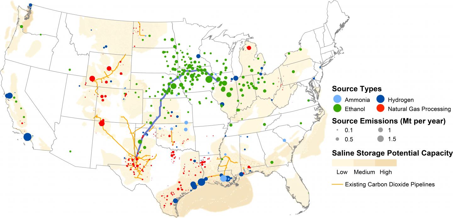 US Energy Sources, Trunk Line