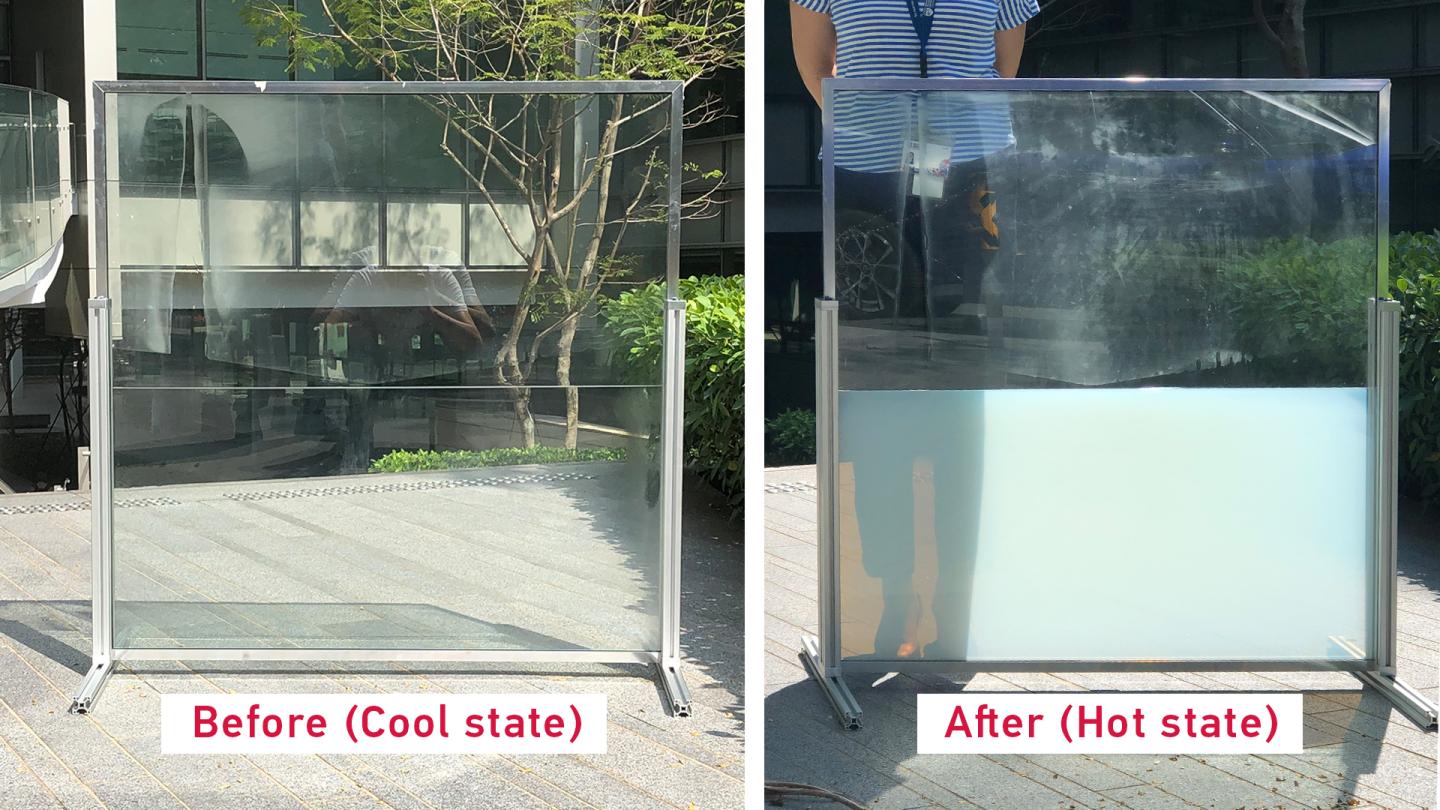 NTU Scientists Develop Energy-Saving 'Liquid Window'