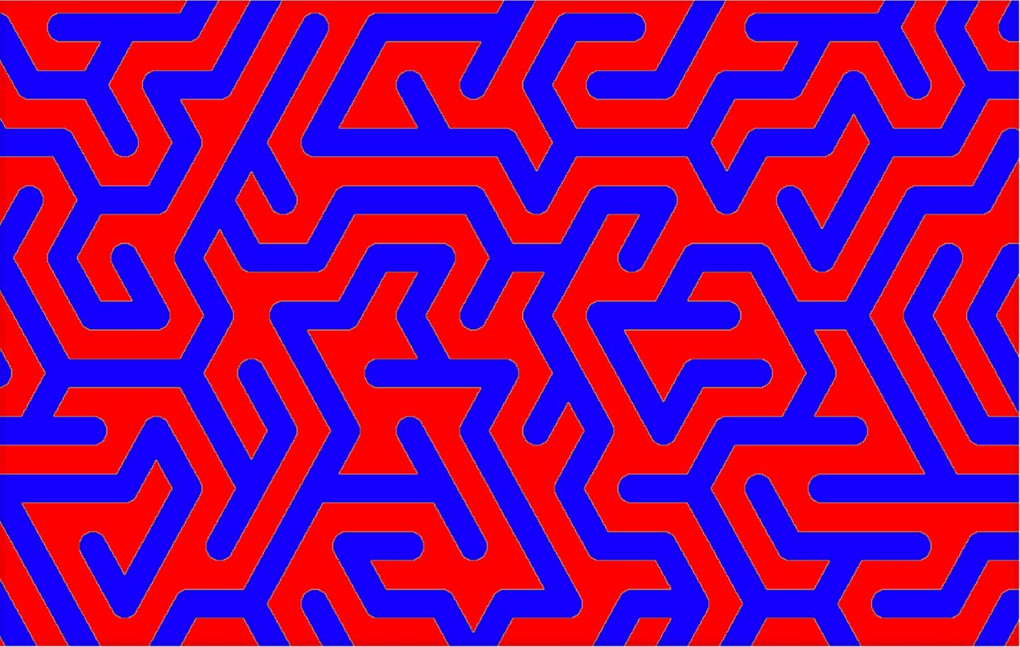 Carbide and Boride Tetris Maze