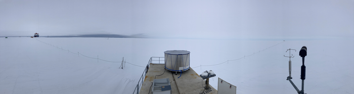 view from container roof