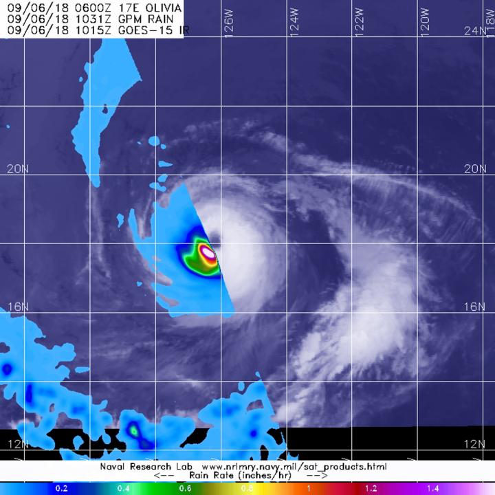 GPM Image of Olivia