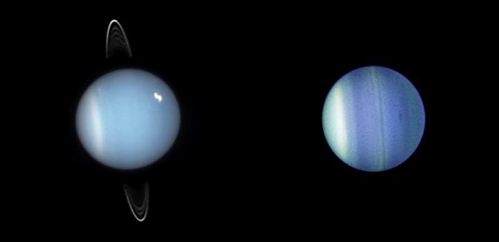 The changing faces of Uranus