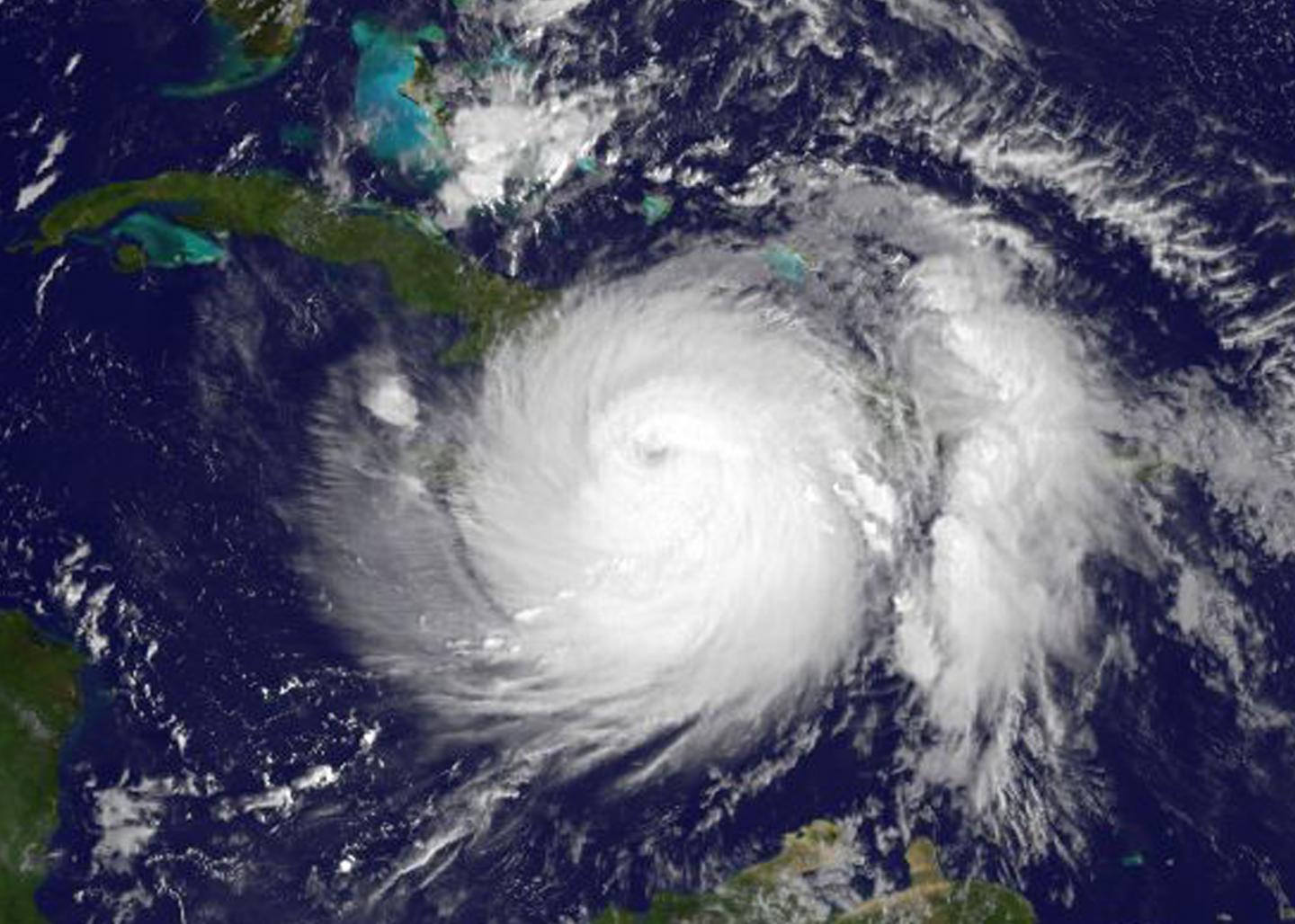 Satellite Image of Matthew