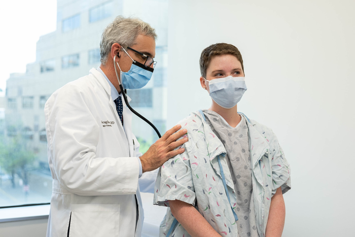 Scaglioni with patient