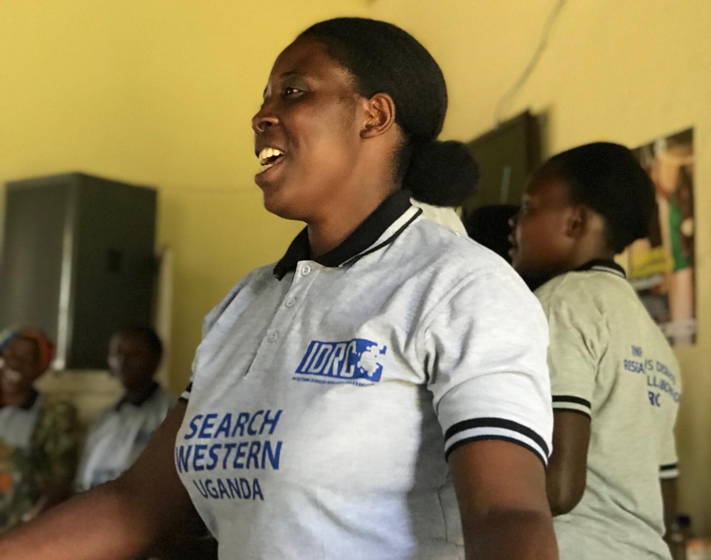 A SEARCH Health Educator in Kisoro, Uganda