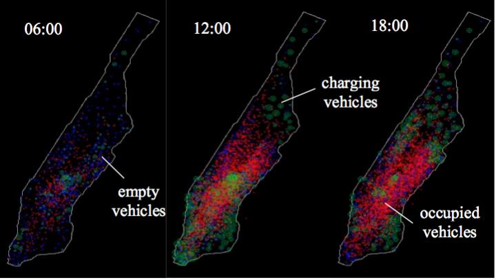New Berkeley Lab Analysis Simulates Fleet of Self-Driving Taxis in Manhattan