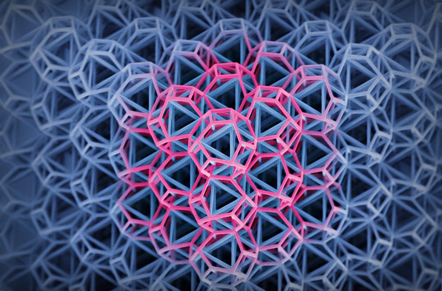 Tensegrity metamaterial