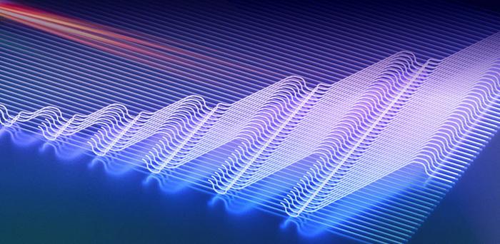 Light propagates in a three-dimensional photonic circuit to solve the subset sum problem.