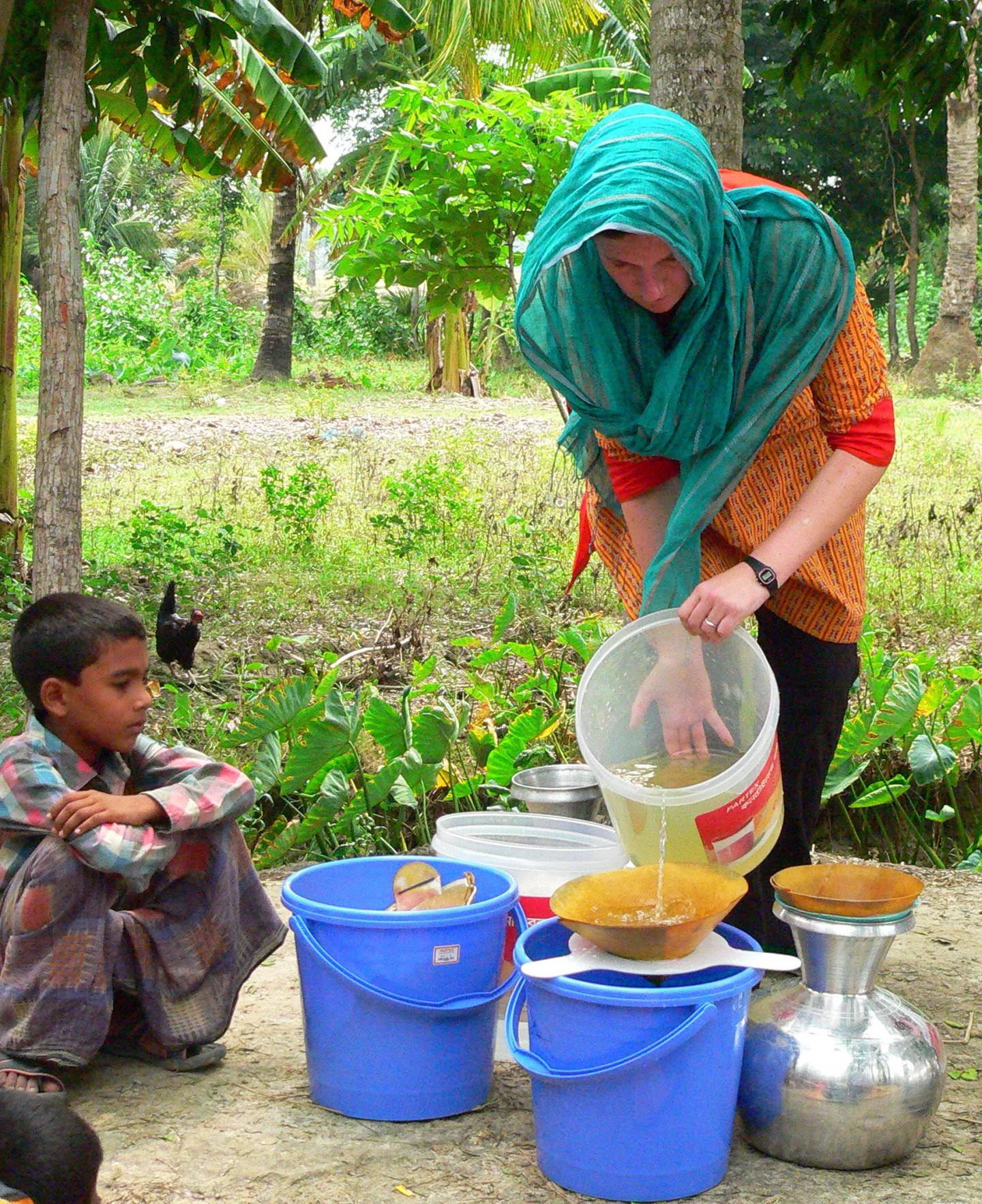 Contaminated Pond Water