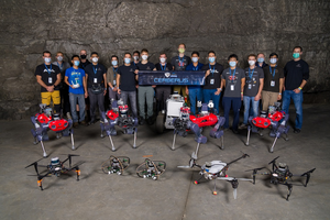 Team CERBERUS winners and their robots