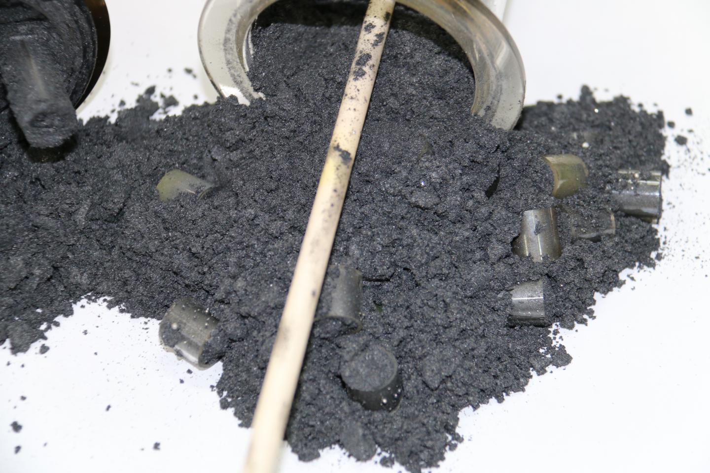 Solid Black Carbon Is A By-Product Of Methane Cracking